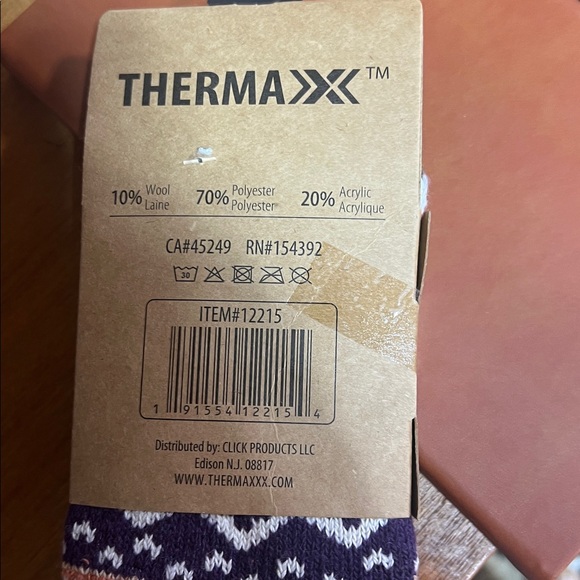 Thermax Thermal Wool Socks With journal Hardcover With Pen - Picture 2 of 3